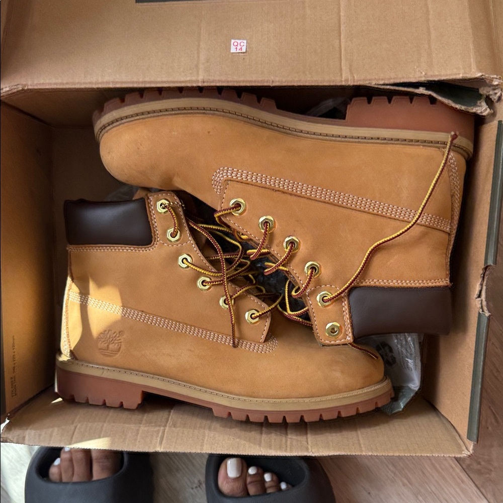 Timberland Men's Wheat Nubuck Boots